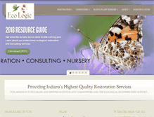 Tablet Screenshot of ecologicindiana.com